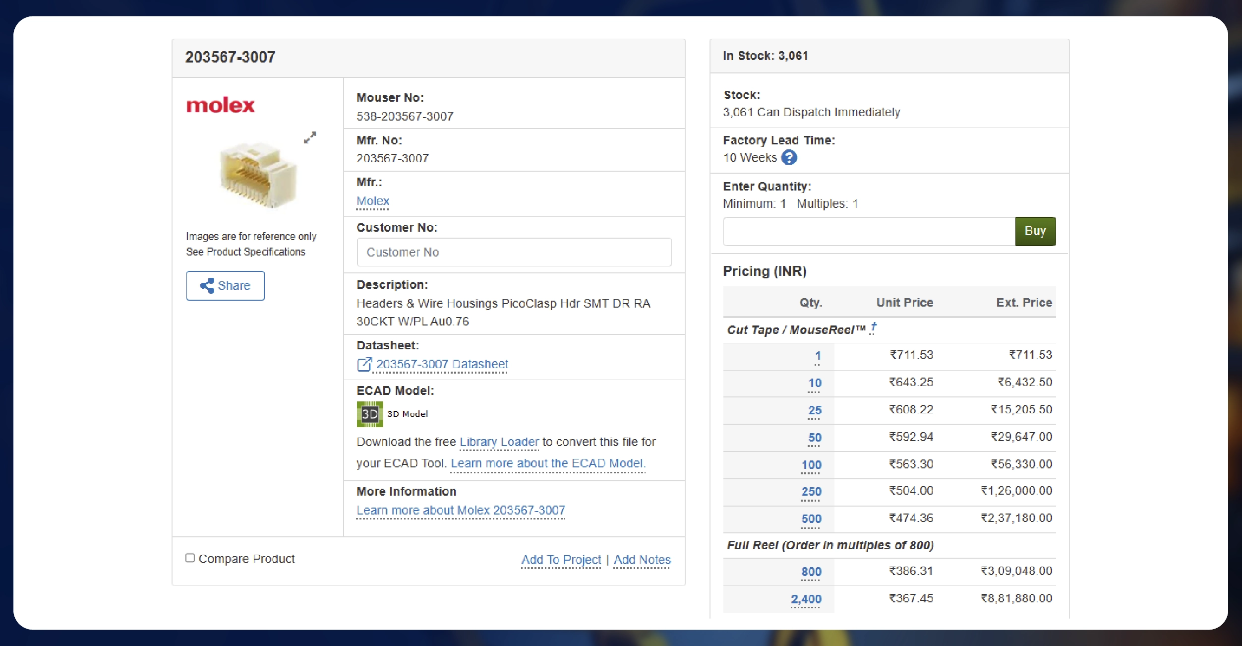Real-Time Pricing and Market Intelligence